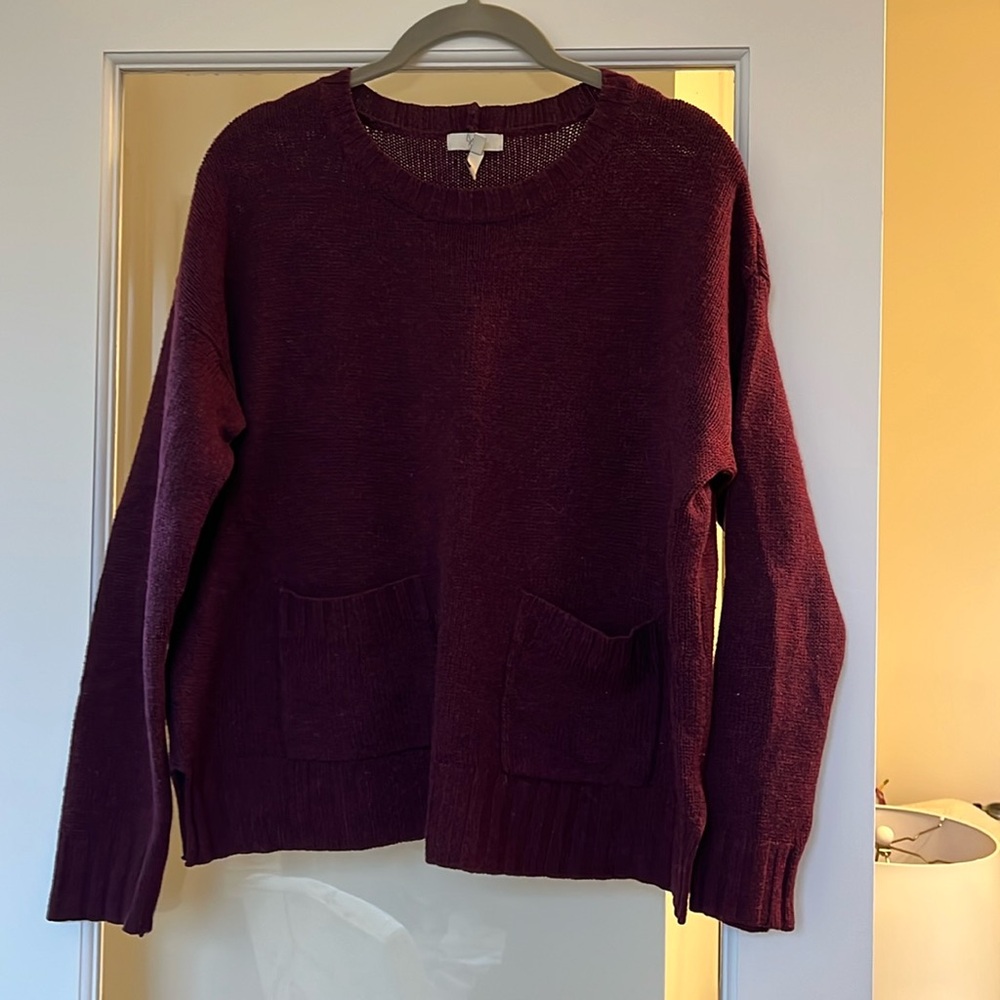 Joie size M slightly cropped sweater.